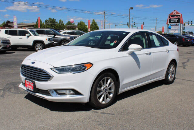 2017 Ford Fusion for sale at Jennifer's Auto Sales & Service in Spokane Valley, WA