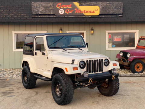 1999 Jeep Wrangler for sale at Good 2 Go Motors LLC in Adrian MI