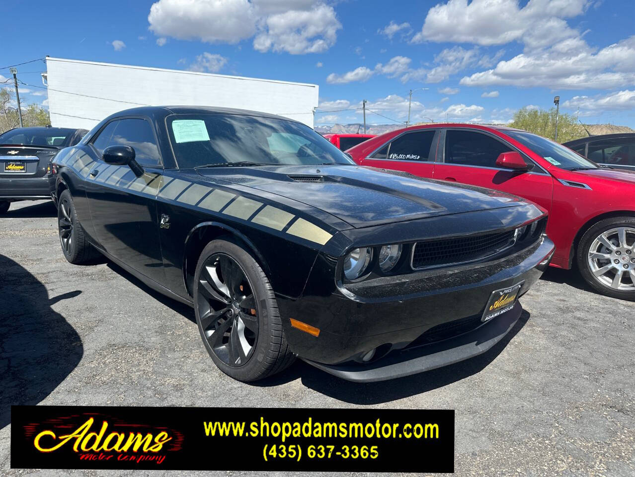 Black 2012 Dodge Challenger R/T Classic R/T Classic 2dr Coupe 1