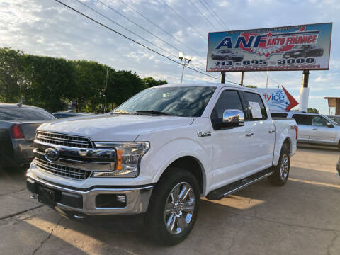 2019 Ford F-150 for sale at ANF AUTO FINANCE in Houston TX