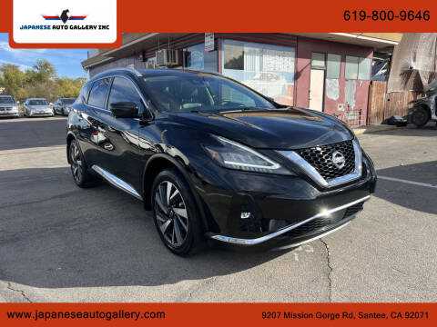 2022 Nissan Murano for sale at Japanese Auto Gallery Inc in Santee CA