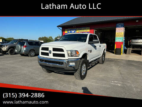 2014 RAM 2500 for sale at Latham Auto LLC in Ogdensburg NY