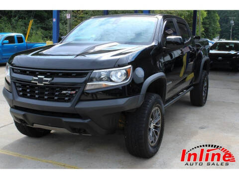 2018 Chevrolet Colorado for sale at Inline Auto Sales in Fuquay Varina NC