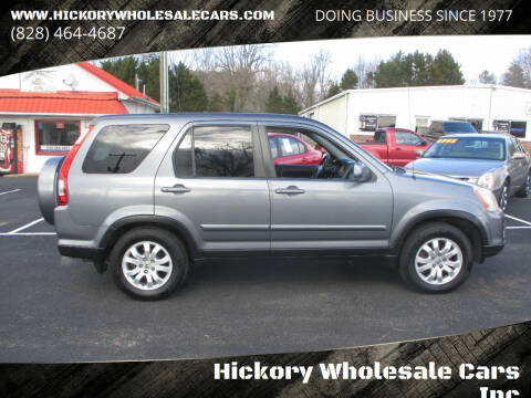 2006 Honda CR-V for sale at Hickory Wholesale Cars Inc in Newton NC
