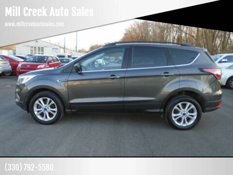 2018 Ford Escape for sale at Mill Creek Auto Sales in Youngstown OH