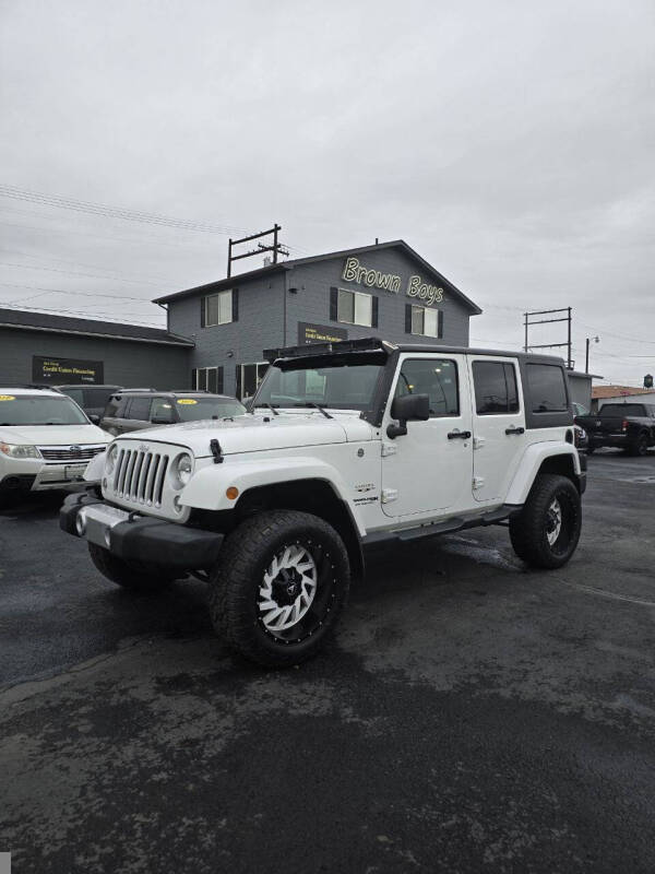 2018 Jeep Wrangler JK Unlimited for sale at Brown Boys in Yakima WA