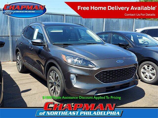 2020 Ford Escape for sale at CHAPMAN FORD NORTHEAST PHILADELPHIA in Philadelphia PA