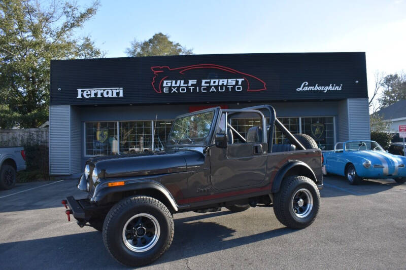 1986 Jeep CJ-7 for sale at Gulf Coast Exotic Auto in Gulfport MS