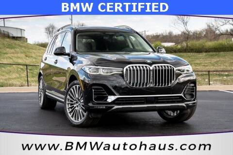 2019 BMW X7 for sale at Autohaus Group of St. Louis MO - 3015 South Hanley Road Lot in Saint Louis MO