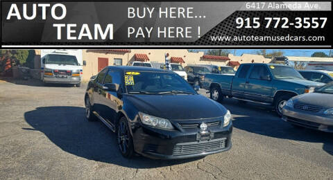 2012 Scion tC for sale at AUTO TEAM in El Paso TX