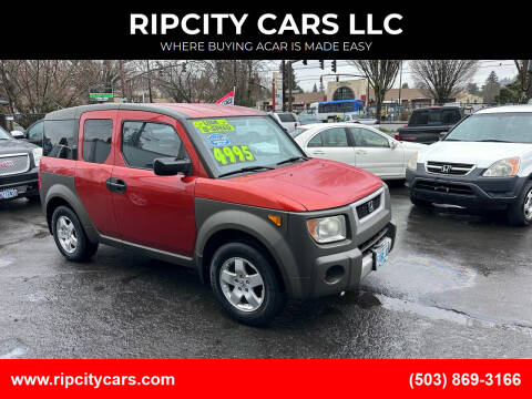 2003 Honda Element for sale at RIPCITY CARS LLC in Portland OR