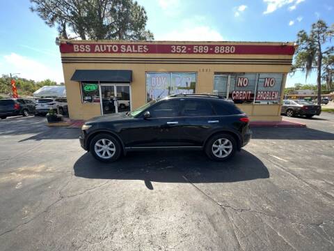 2005 Infiniti FX35 for sale at BSS AUTO SALES INC in Eustis FL