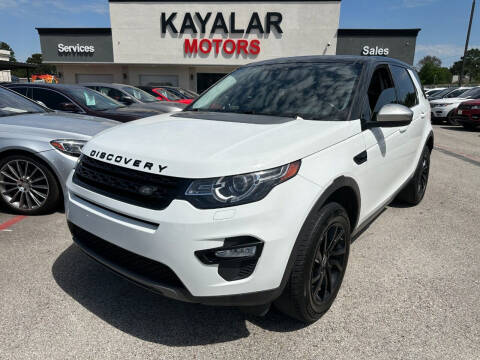 2018 Land Rover Discovery Sport for sale at KAYALAR MOTORS in Houston TX