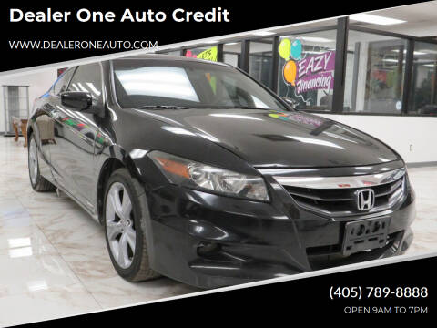 2011 Honda Accord for sale at Dealer One Auto Credit in Oklahoma City OK