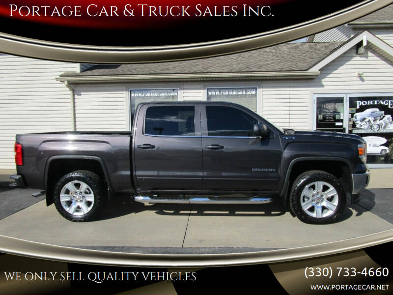 2014 GMC Sierra 1500 for sale at Portage Car & Truck Sales Inc. in Akron OH