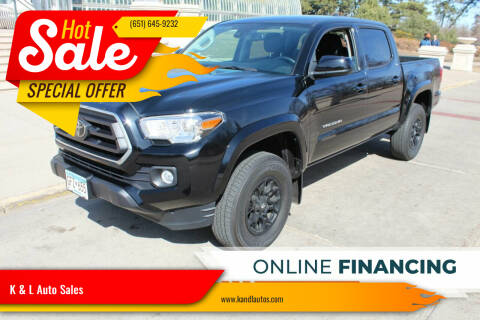 2021 Toyota Tacoma for sale at K & L Auto Sales in Saint Paul MN