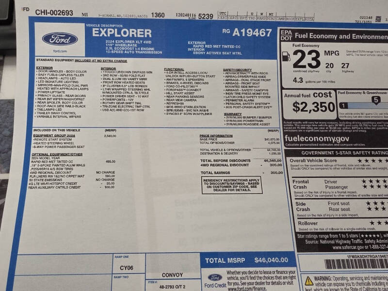 2024 Ford Explorer XLT