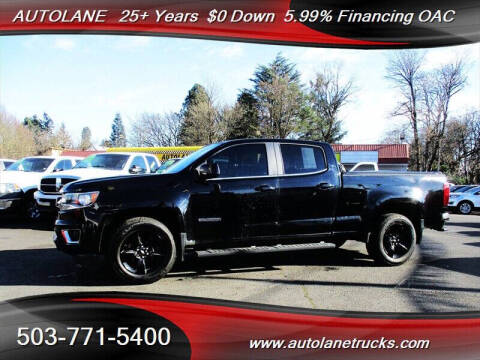 2016 Chevrolet Colorado for sale at AUTOLANE in Portland OR