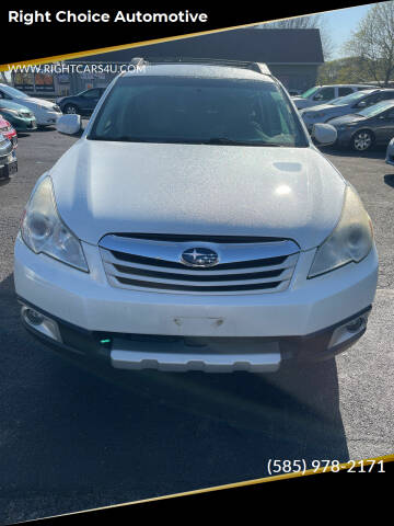 2010 Subaru Outback for sale at Right Choice Automotive in Rochester NY