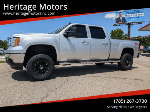 2012 GMC Sierra 2500HD for sale at Heritage Motors in Topeka KS