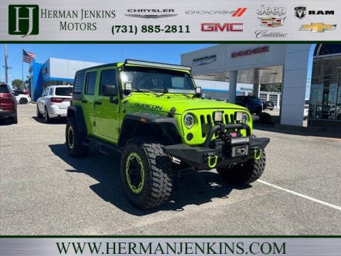 2012 Jeep Wrangler Unlimited for sale at Herman Jenkins Used Cars in Union City TN