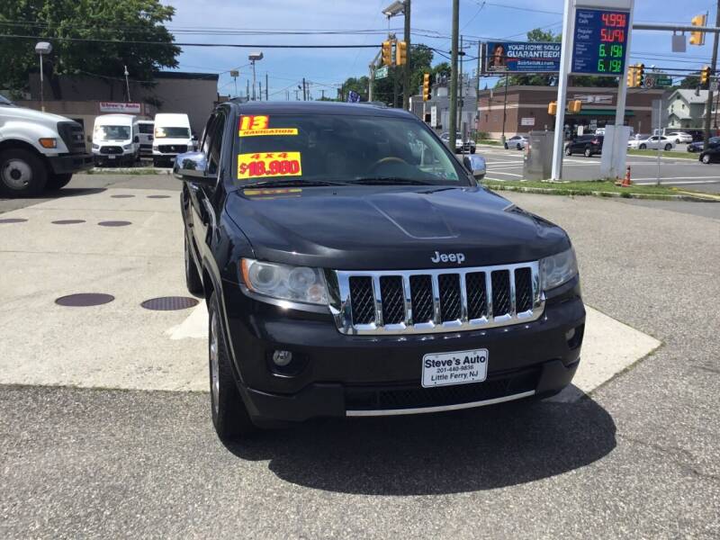 2013 Jeep Grand Cherokee for sale at Steves Auto Sales in Little Ferry NJ