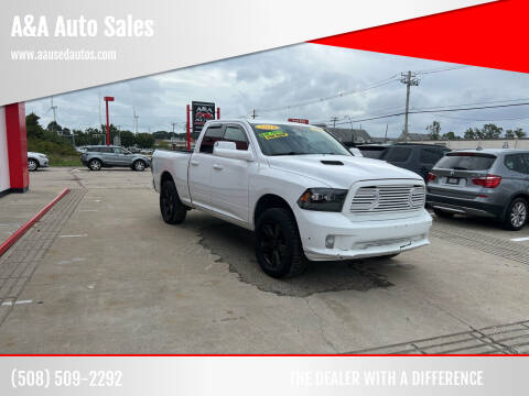 2014 RAM 1500 for sale at A&A Auto Sales in Fairhaven MA