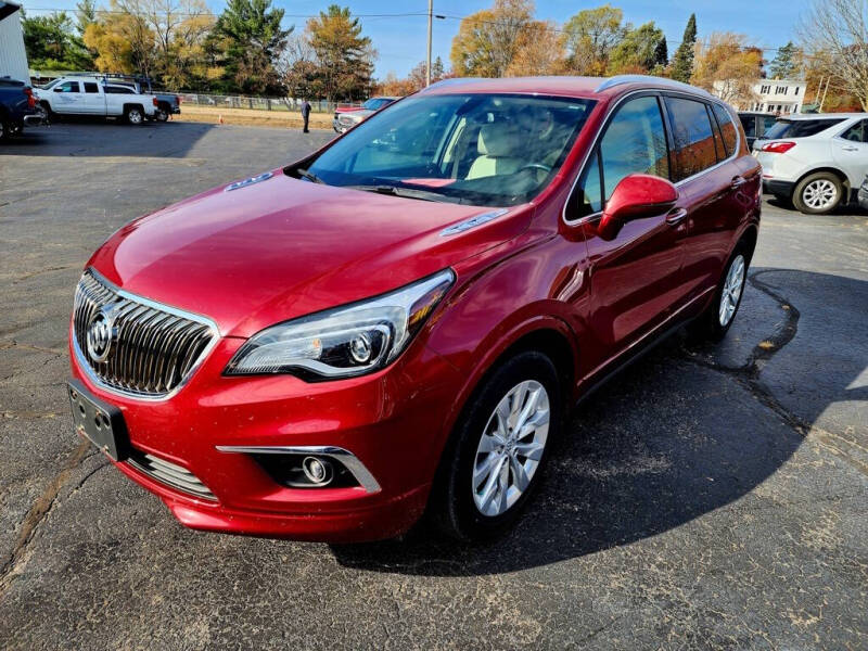 Used 2017 Buick Envision Essence with VIN LRBFXBSA0HD045952 for sale in Adams, WI