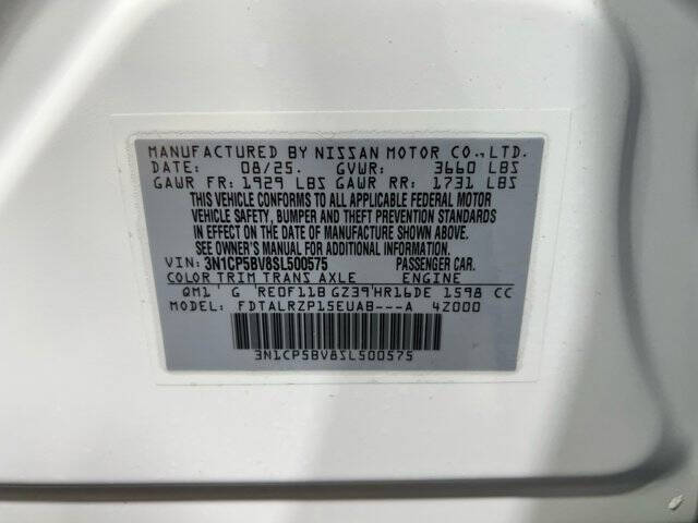 2025 Nissan Kicks Play S