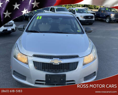 2011 Chevrolet Cruze for sale at ROSS MOTOR CARS in Torrington CT