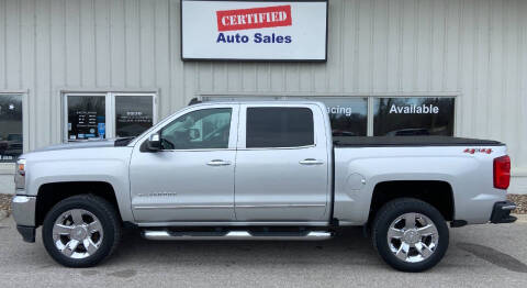 2018 Chevrolet Silverado 1500 for sale at Certified Auto Sales in Des Moines IA