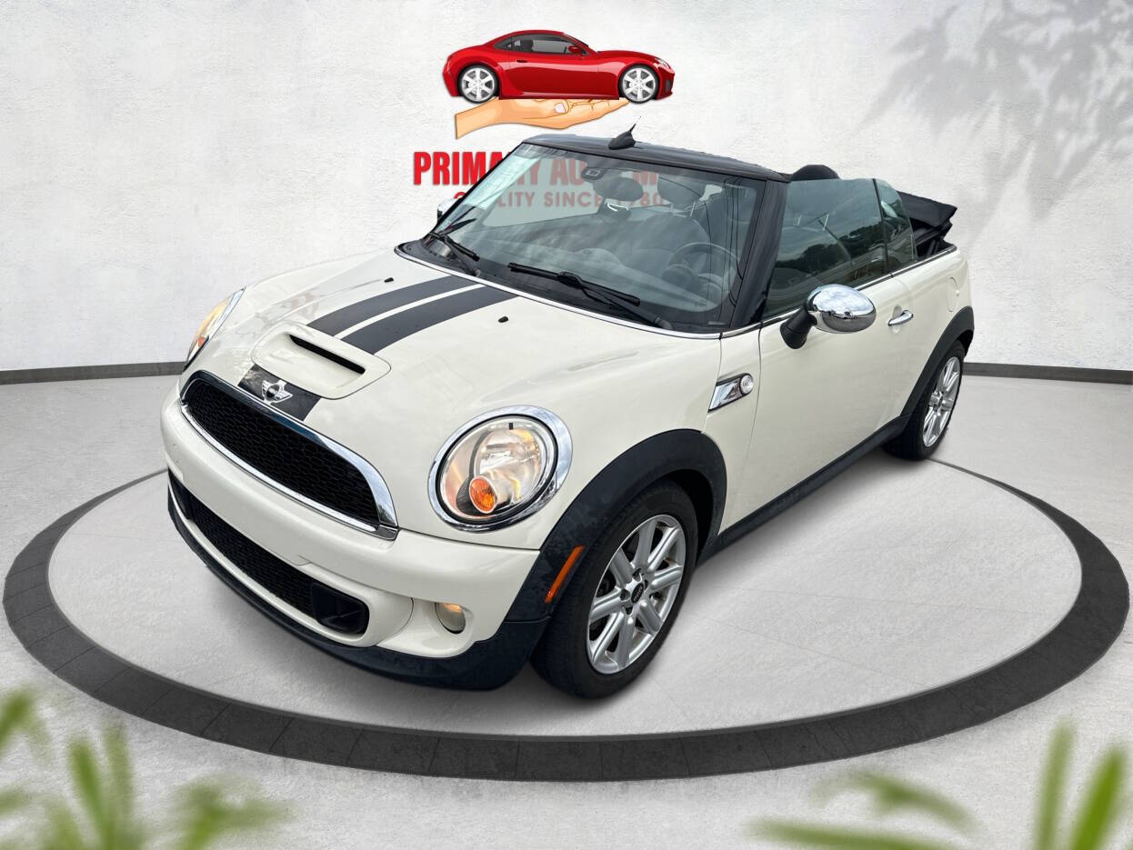 2012 MINI Cooper Convertible for sale at Primary Auto Mall in Fort Myers, FL