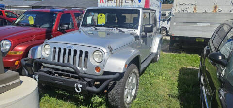 2008 Jeep Wrangler Unlimited for sale at Parkway Motors in Springfield IL