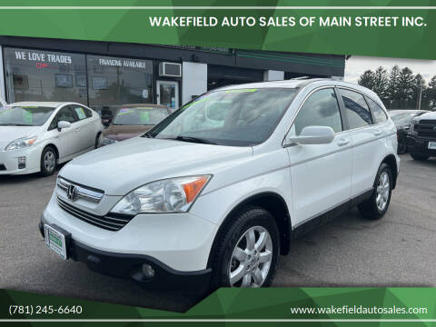 2009 Honda CR-V for sale at Wakefield Auto Sales of Main Street Inc. in Wakefield MA