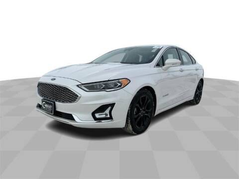 2019 Ford Fusion Hybrid for sale at Community Buick GMC in Waterloo IA