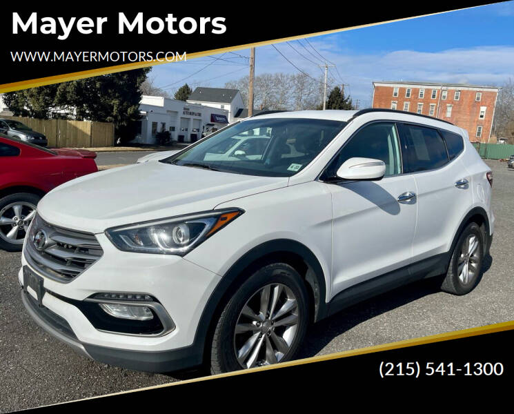 2017 Hyundai Santa Fe Sport for sale at Mayer Motors in Pennsburg PA