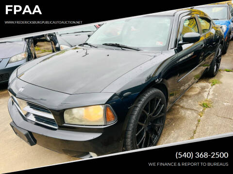 2007 Dodge Charger for sale at FPAA in Fredericksburg VA