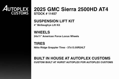 2025 GMC Sierra 2500HD