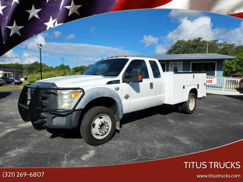 2011 Ford F-550 Super Duty for sale at Titus Trucks in Titusville FL