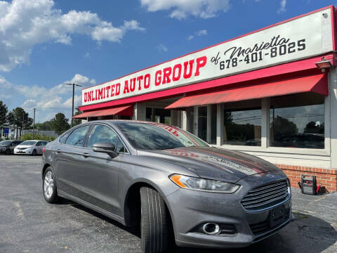 2013 Ford Fusion for sale at Unlimited Auto Group of Marietta in Marietta GA