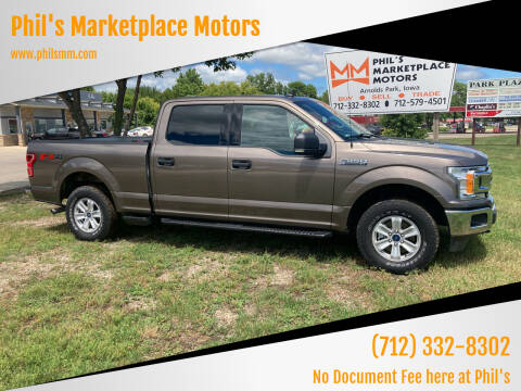 2020 Ford F-150 for sale at Phil's Marketplace Motors in Arnolds Park IA