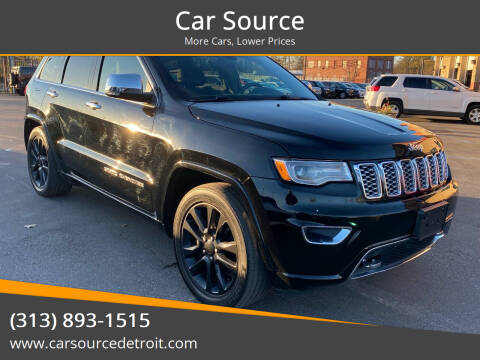 2017 Jeep Grand Cherokee for sale at Car Source in Detroit MI