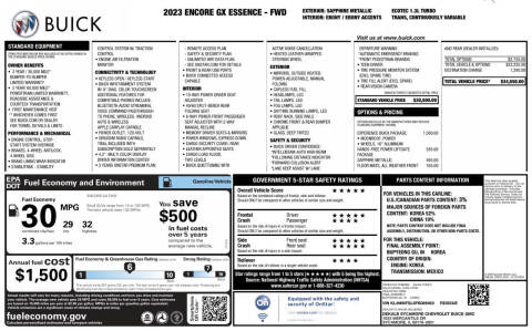 2023 Buick Encore GX Essence