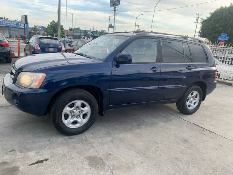 2002 Toyota Highlander for sale at Olympic Motors in Los Angeles CA