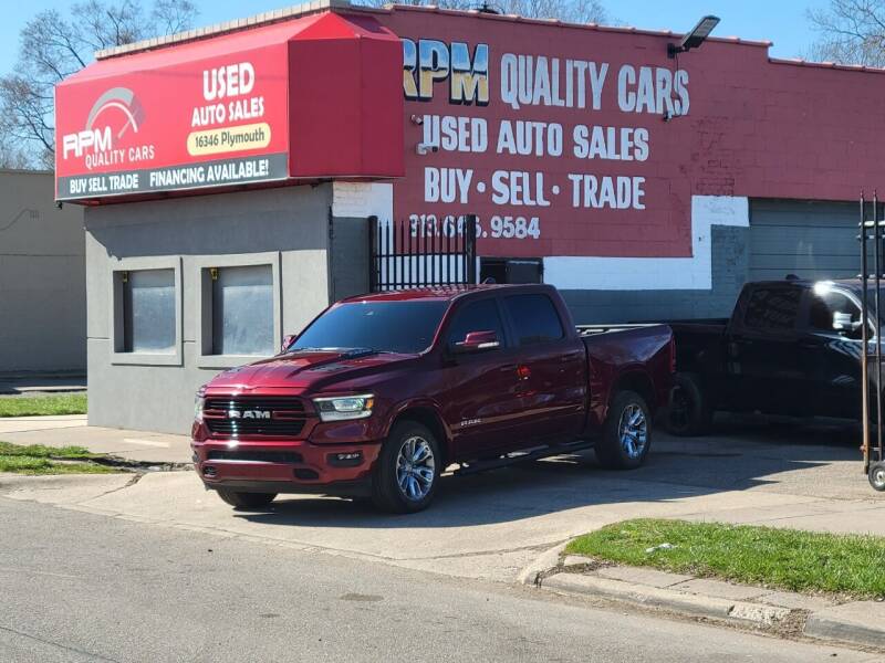 2021 RAM 1500 for sale at RPM Quality Cars in Detroit MI