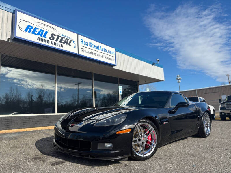 2008 Chevrolet Corvette for sale at Real Steal Auto Sales & Repair Inc in Gastonia NC