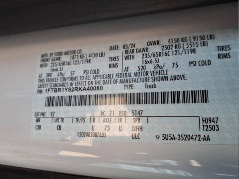 2024 Ford Transit