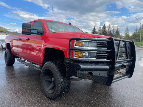 2017 Chevrolet Silverado 2500HD for sale at BELOW BOOK AUTO SALES in Idaho Falls ID