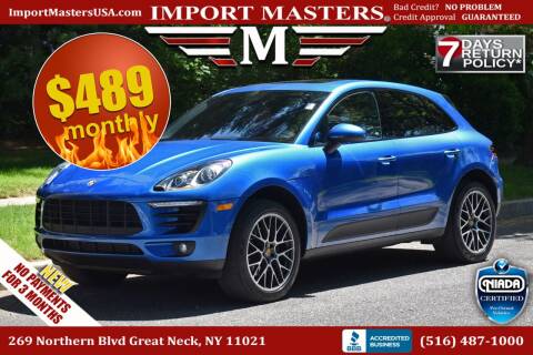 2018 Porsche Macan for sale at Import Masters in Great Neck NY