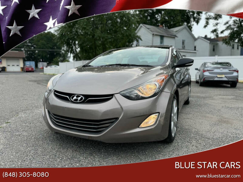 2013 Hyundai Elantra for sale at Blue Star Cars in Jamesburg NJ